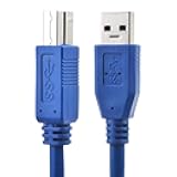 Yustda New USB 3.0 Cable PC Data Cord for Akitio NT2-U3.1 NT2-U31AA-AKTU NT2-SU3ASA-AKTF NT2 2-Bay Rackmount RAID Storage Enclosure