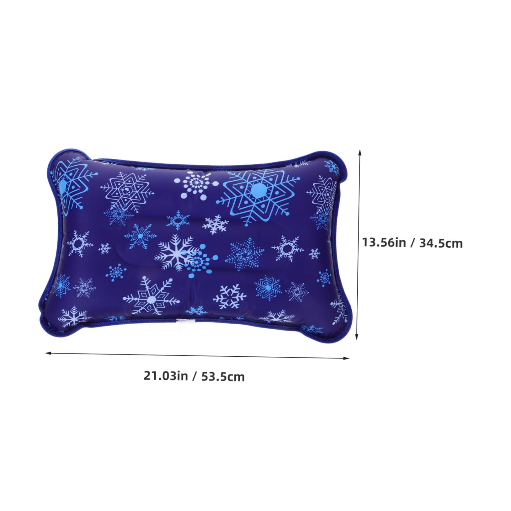 Alipis Summer Cooling Pillow Water Fillable Inflatable Sleeping Pillow for Camping
