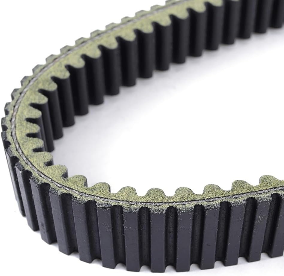 Rubber Toothed Drive Belt Compatible With Suzuki LTA500F Vinson 4WD 2002-2007 QuadMaster LTA500F 2000-2007 Transfer Clutch Belt 27601-09F60