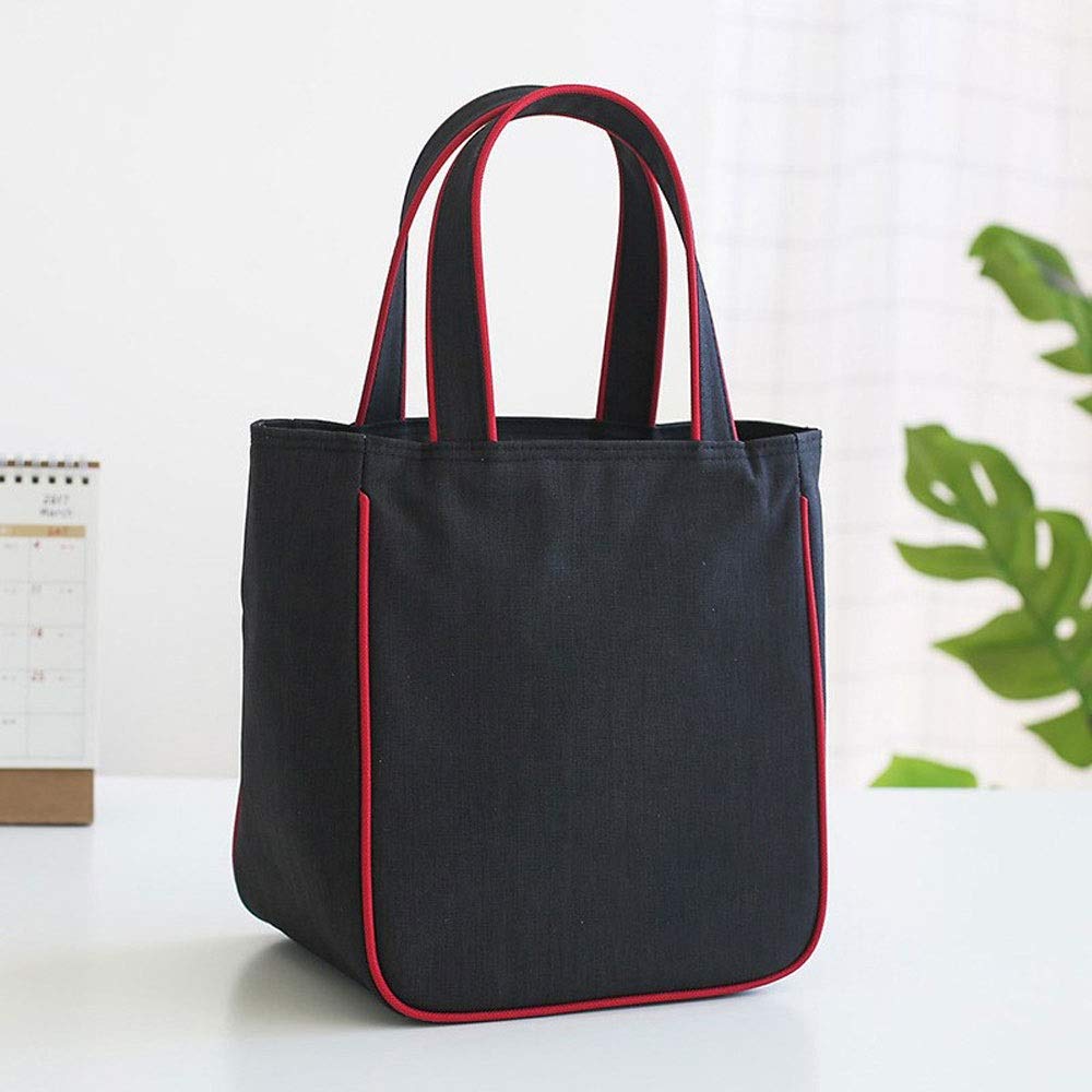 Lunchtaschen Lunchtasche Thermo-Lebensmittel-Isoliertasche Damen und Casual Travel Cooler Thermo-Picknicktasche Dicker und wärmer