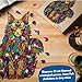 Wooden Jigsaw Puzzles for Adults Large XL 330 Piece (18”x12.7”) – Cat Wood Puzzle for Adults by The Puzzled Tree Unique Puzzles