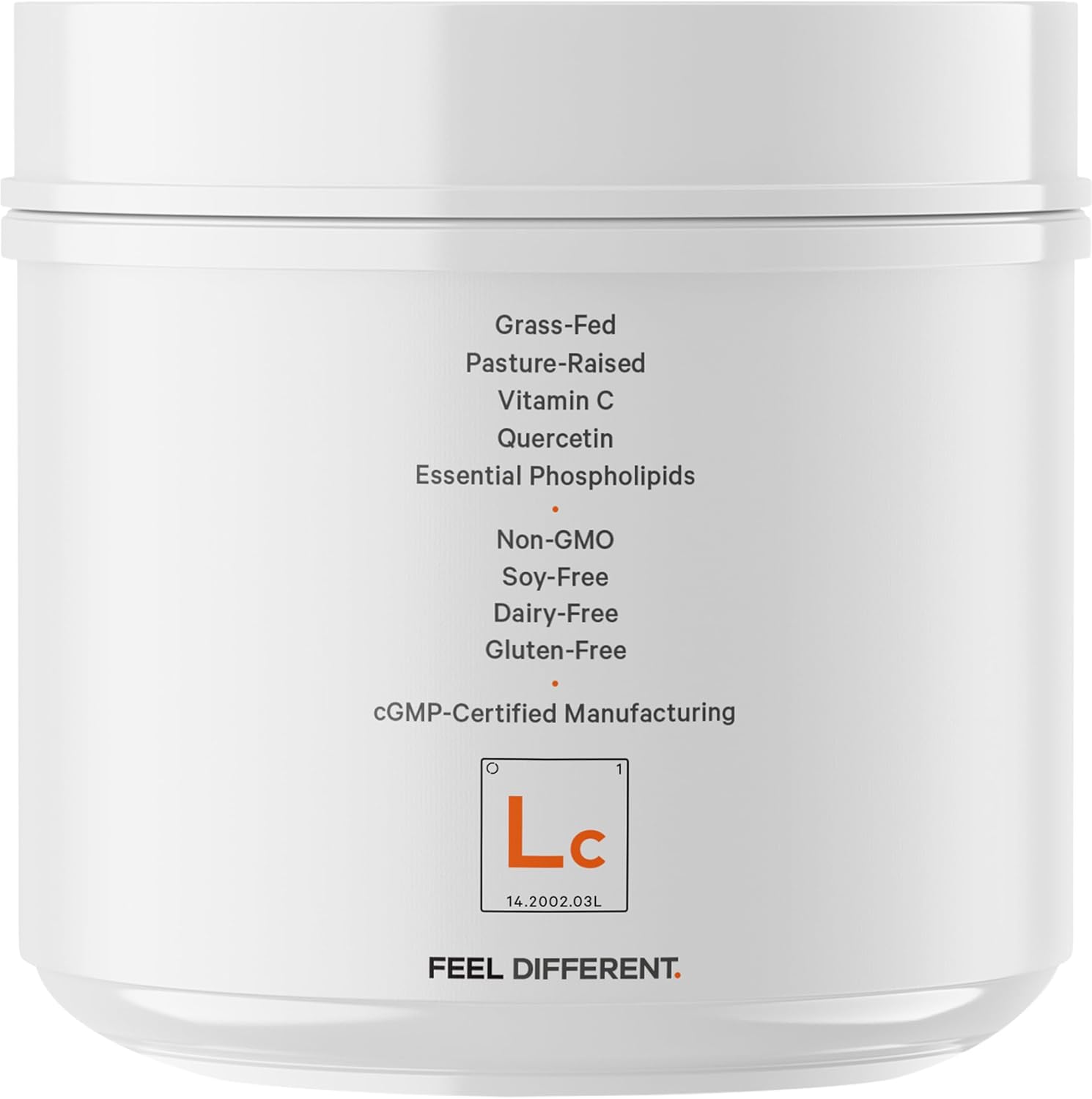 Codeage Liposomal Collagen Peptides Powder + Vitamin C & Quercetin, Phospholipid Complex, Grass-Fed Pasture-Raised Hydrolyzed Collagen Type I & III Supplement All-in-One, Non-GMO, 14.97 oz - Image 9