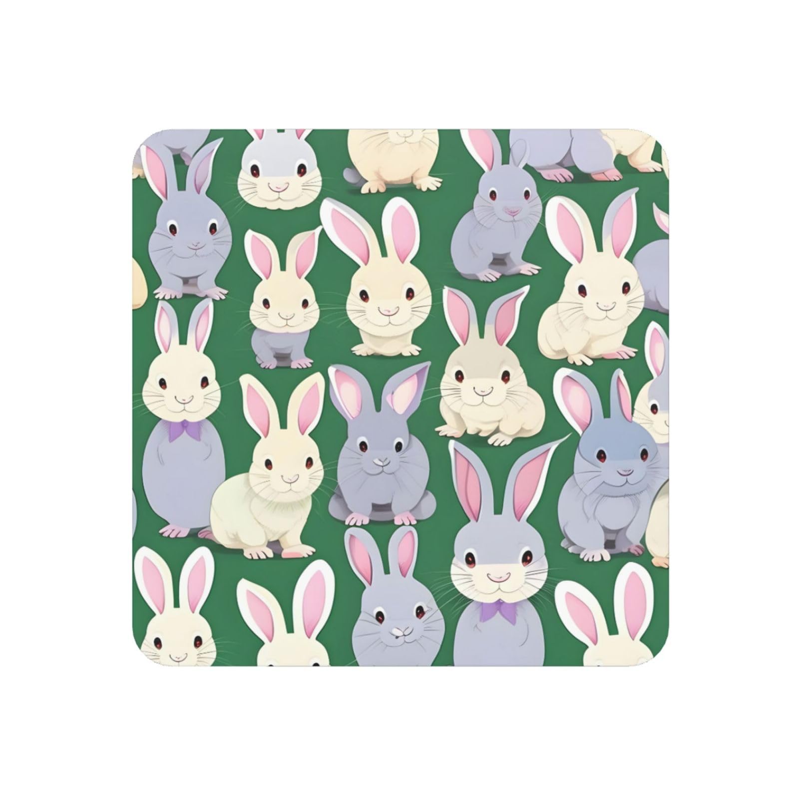 Many Bunny Cute Print Refrigerator Magnet,Magnets For Refrigerator Decoration, Kitchen, Office, Wall