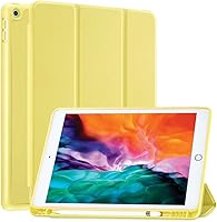 Vista 10 de SIWENGDE Funda compatible con Apple iPad 9.7 2018 iPad 6ª generación/iPad de 5ª generación 2017 con soporte para lápices, funda protectora delgada