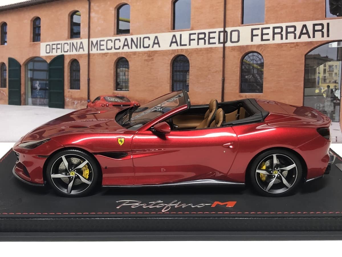 Amazon | BBR 1/18 Ferrari Portofino M Rosso Portofino フェラーリ