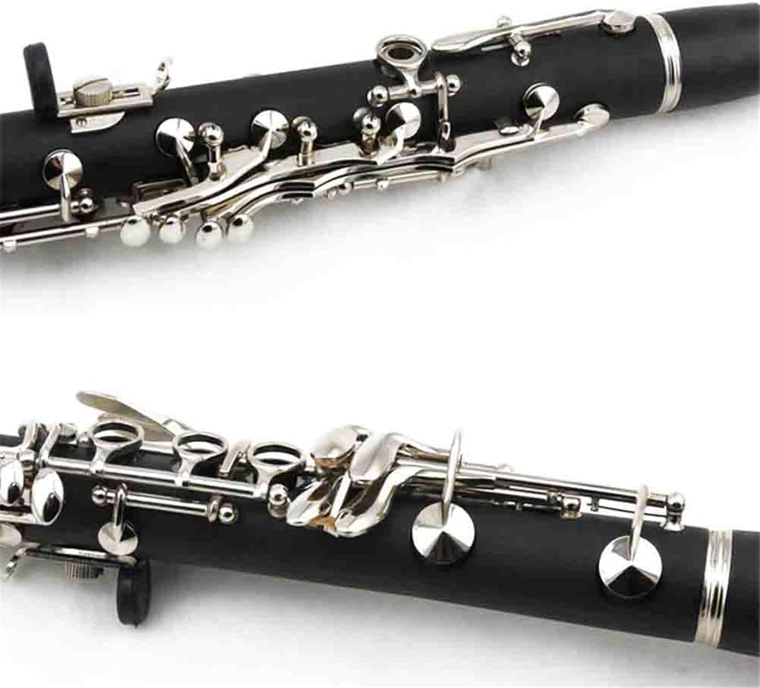 Musical Instrument Eb Key Hard Bakelite Solid Nickel Plated Clarinet Clarinet Instrument