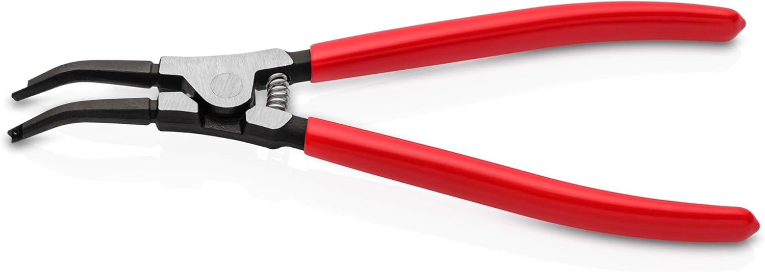 KNIPEX Angled Retaining Ring Pliers for Retaining Rings on Shafts