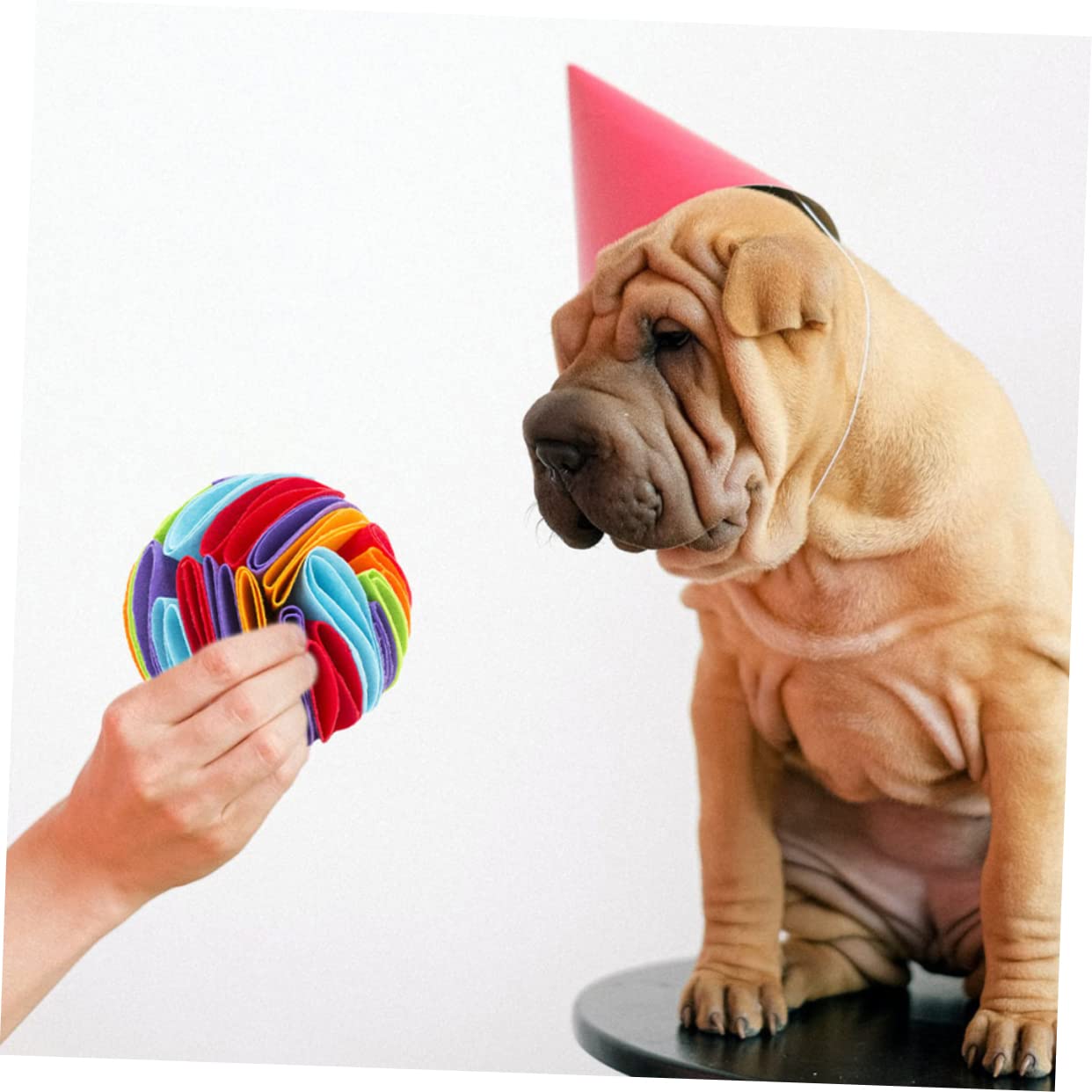 BESPORTBLE 4stücke Hunde Schnüffelball Interaktives Kau Und Futterspielzeug Für Langsames Fressen Sicher Und Langlebig Geeignet Für Kleine Und Große Hunde