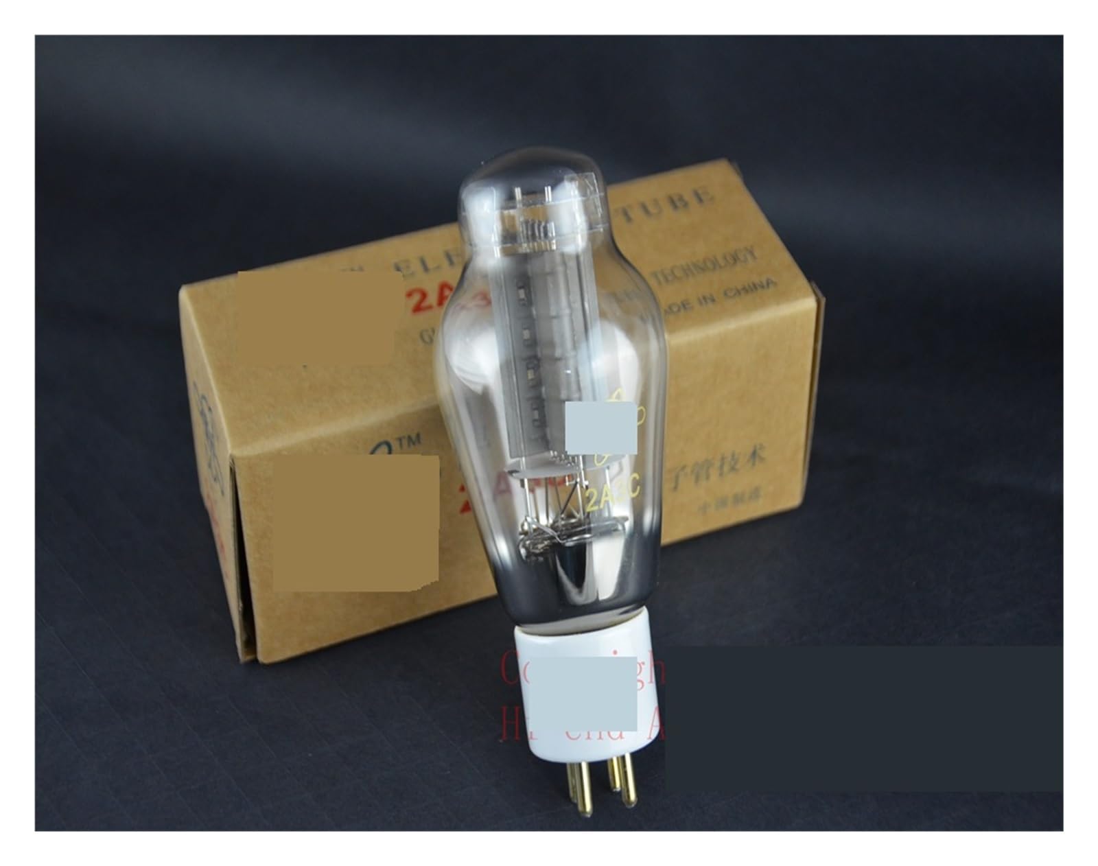 Tube électronique 2A3C paire appairée pour remplacement tube 2A3B et 2A3-T