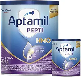 2 Latas- Fórmula infantil em pó Pepti HMO- 400gr