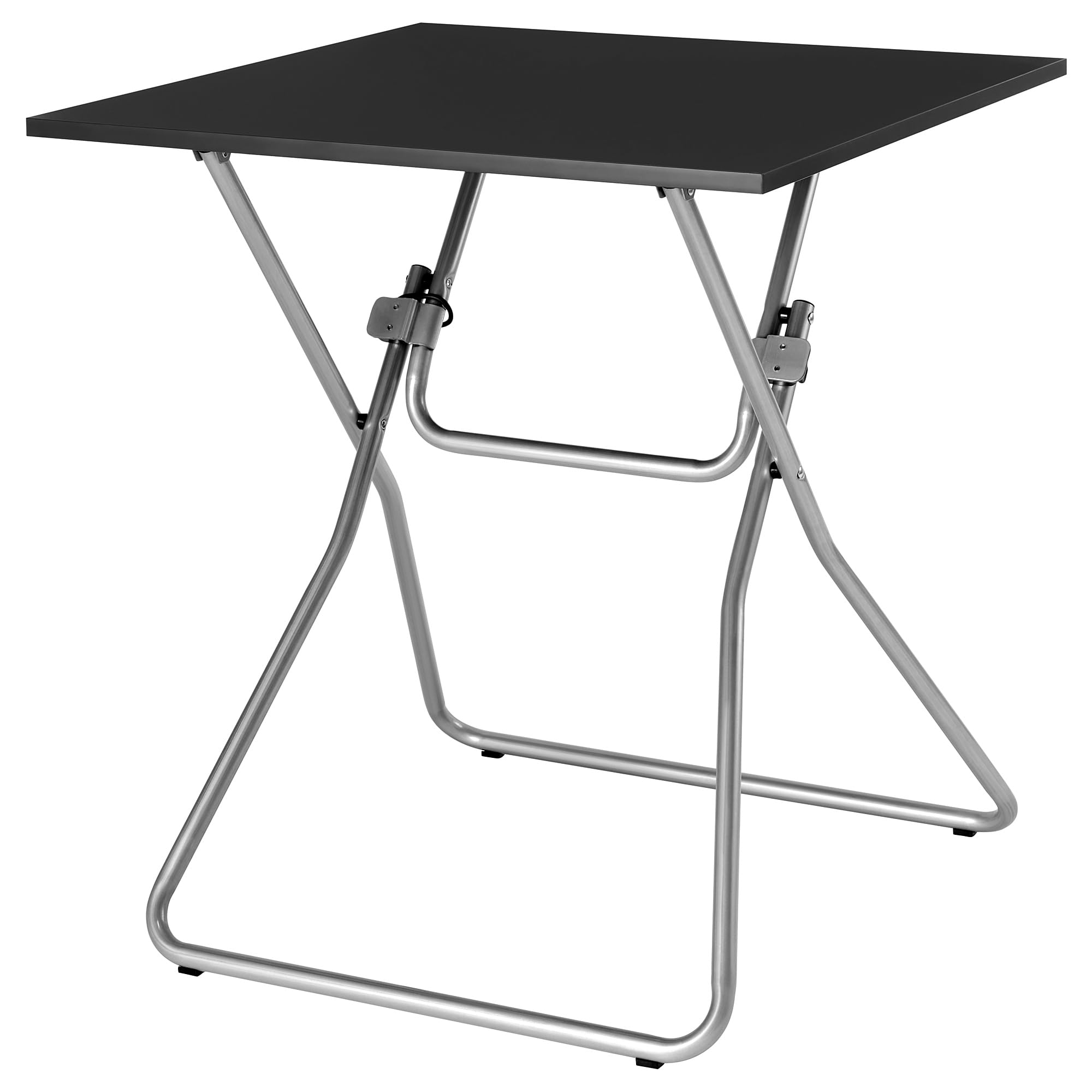 Table pliante carrée noire 67x67 ProTuning GUNDE pour cuisine et camping