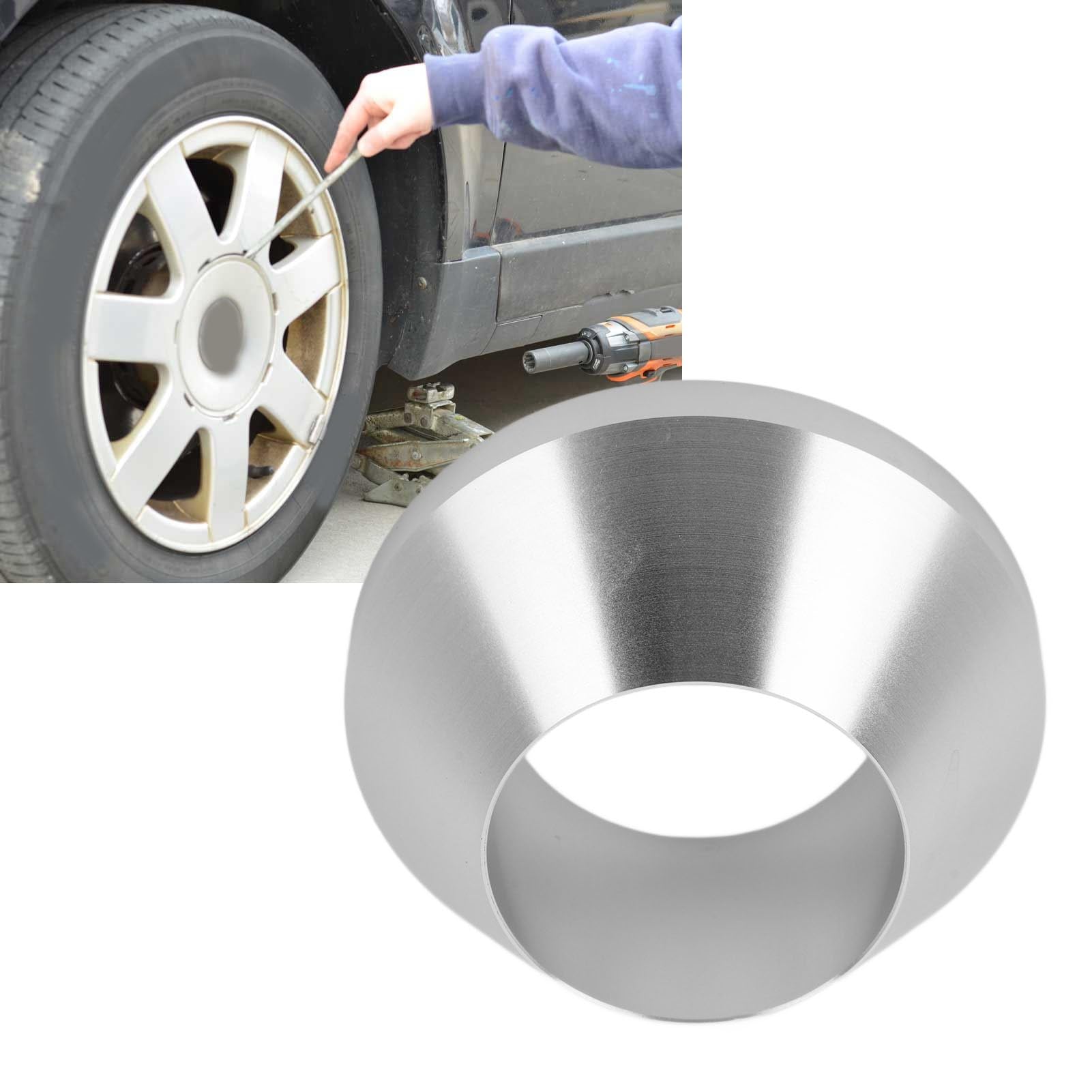 RiToEasysports Wheel Balancer Tire Changer Centering Cone Hold Down Cone Wheel Balancer Hold Down Cone 42mm Diameter Center Post for Car Truck