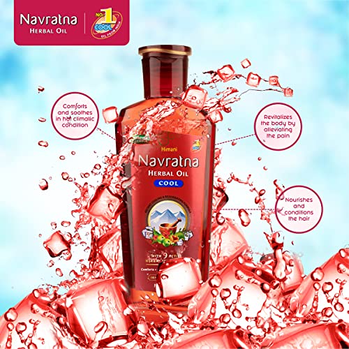 Emami / Himani Navratna Ayurvedic Herbal Hair (Multipurpose) Oil 200Ml By Himani #TOP1