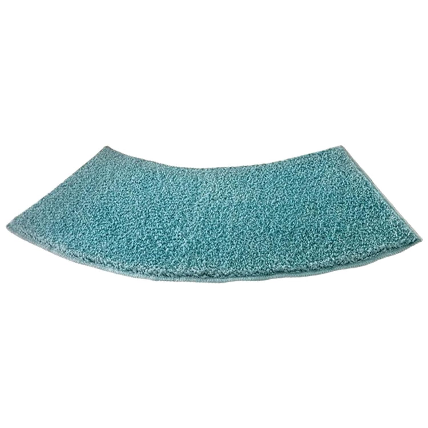 YZBBSH Curved Shower Mat,Non-Slip Shower Mat Outside Shower,Curved Bath Mat,Corner Shower Mat,For Curved Shower And Rv Bathroom (Blue)