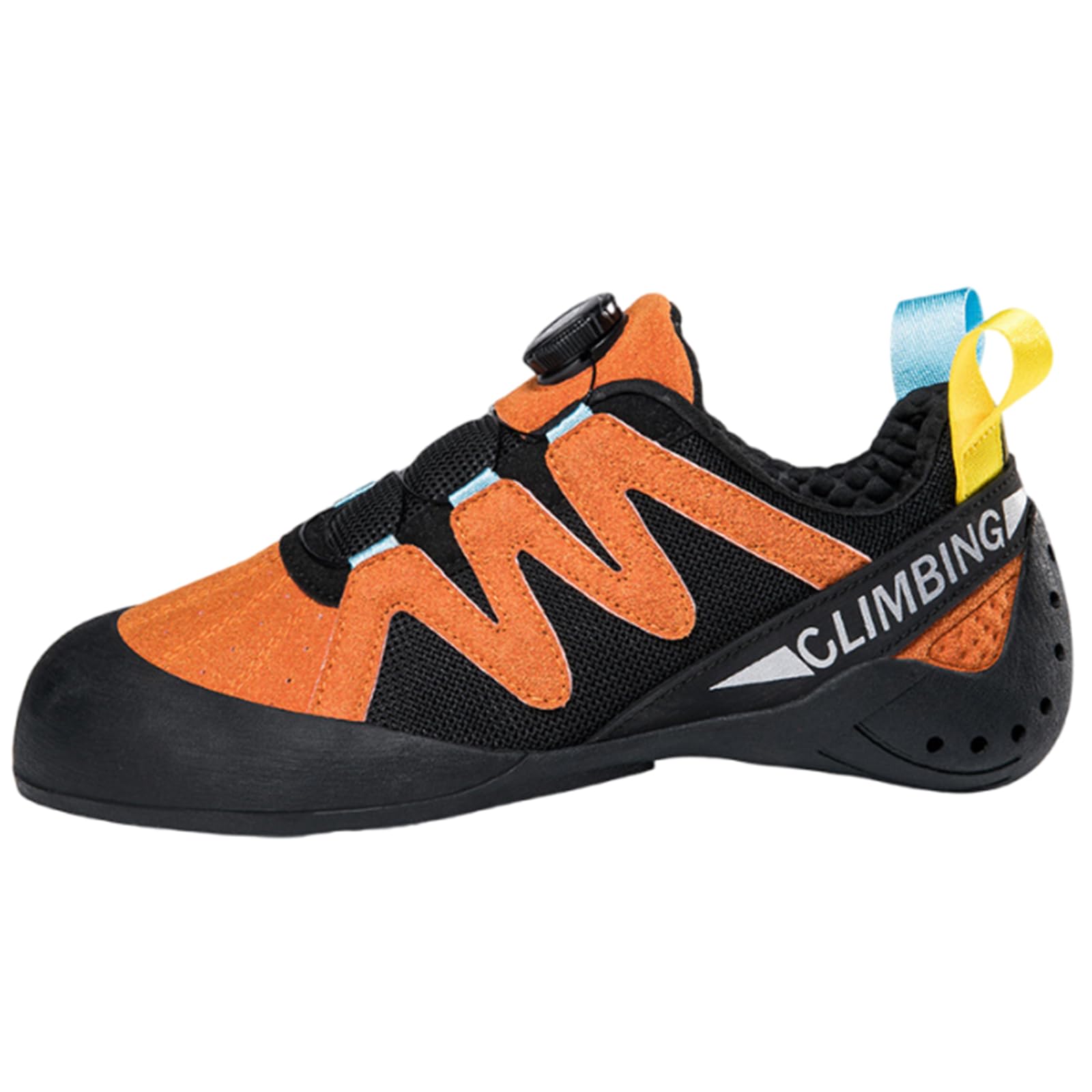 Pies De Gato Transpirables,Zapatos de Escalada para jóvenes,Zapatos de Escalada para Interiores y Exteriores,Ligeros,Respirable,para Principiantes En Interiores