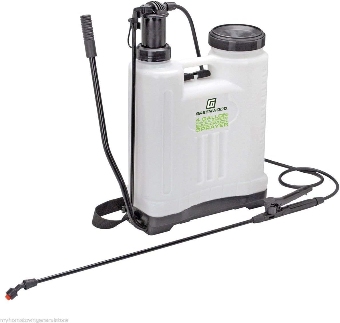 Greenwood 4 Gallon Backpack Sprayer with 4 Nozzles for Different Applications