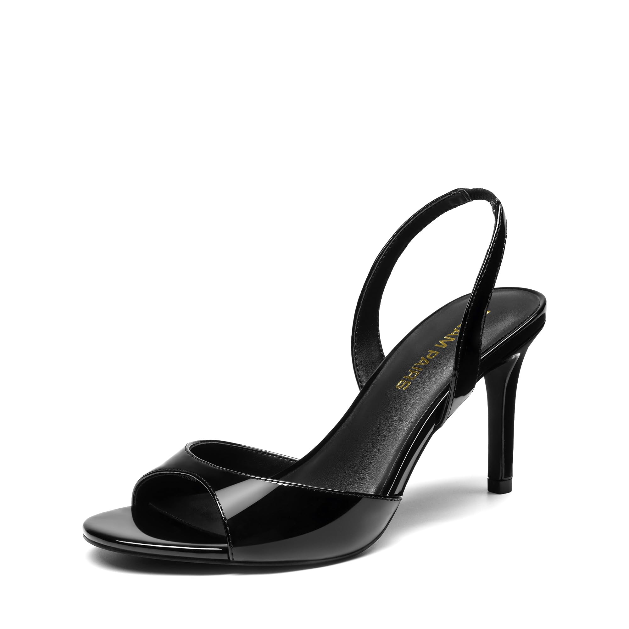 DREAM PAIRS Women's Slingback kitten Heeled Sandals