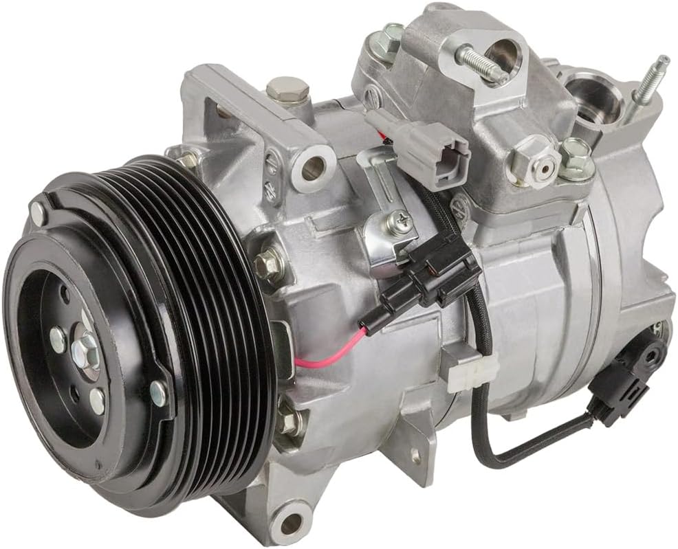 AC Compressor & A/C Clutch For Infiniti G37 FX35 EX35 M37 EX37 FX37 Q40 Q60 QX50 Q70 Q70L QX70 And For Nissan 370Z Z34 - BuyAutoParts 60-02423NA NEW