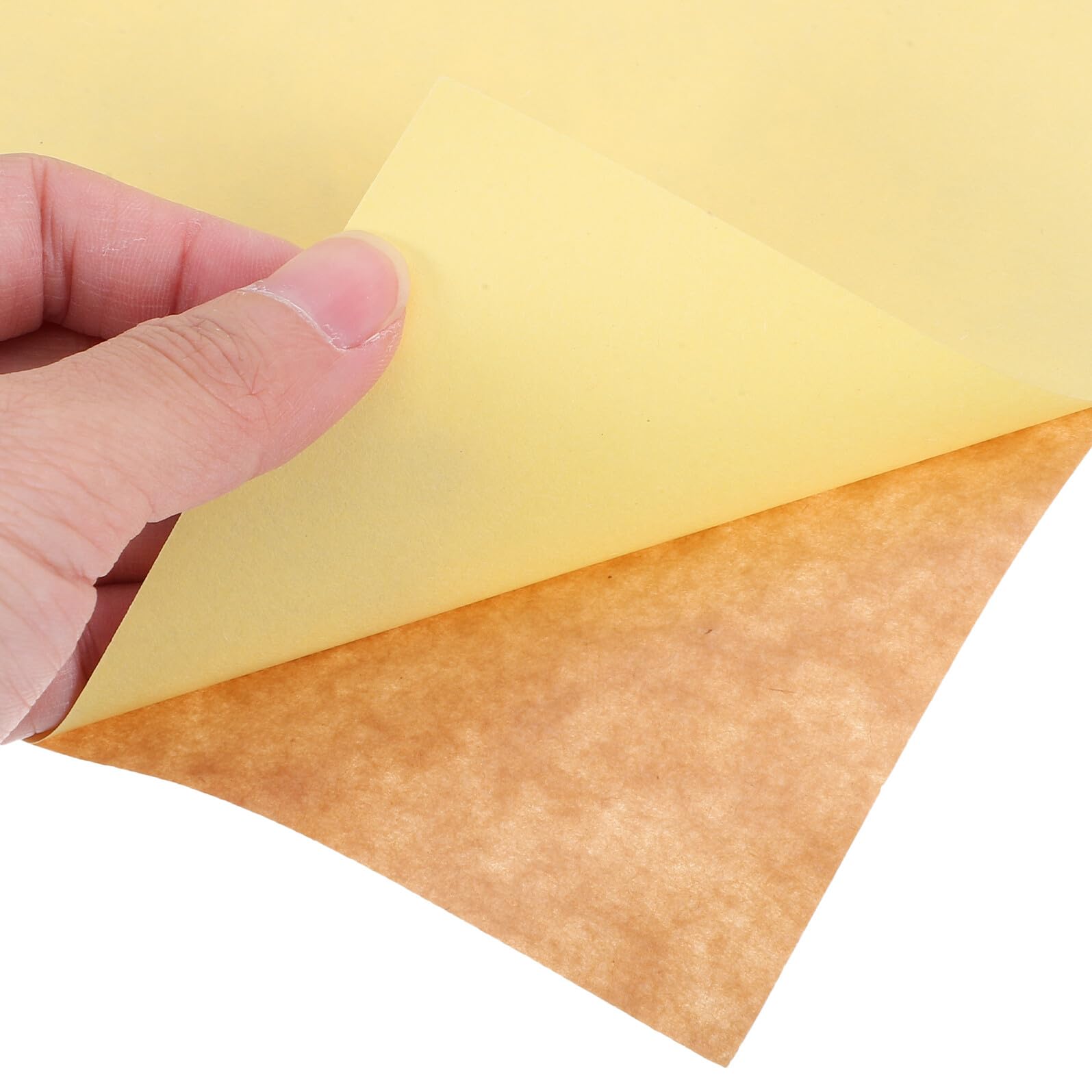 iplusmile 50 fogli Etichette Adesive Carta Kraft Autoaderenti per Stampanti Laser e Inkjet Resistente allo Sbiadimento Compatibili per Ufficio e Magazzino