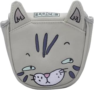 Shichangda Putter Headcover,Putter Headcover for Golf - Putter Golf Club Protector with Magnetic Closure, Headcover Golf Club Protector for Golf Lovers
