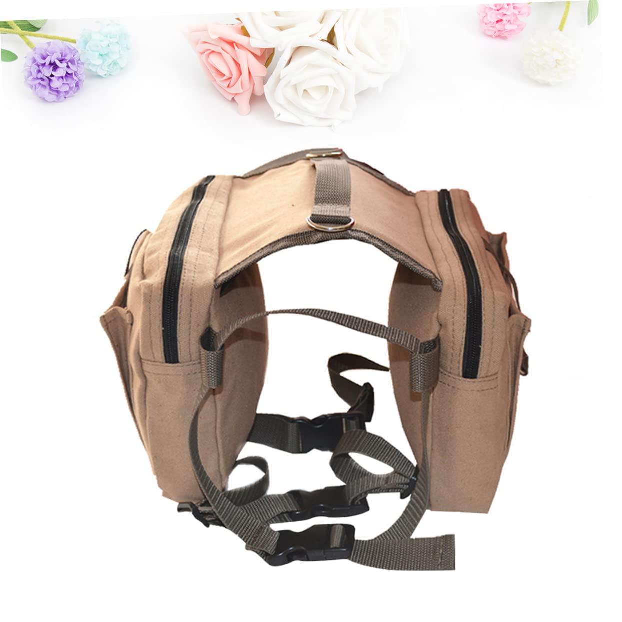 BESPORTBLE Mochila para Perros Hound De Viaje Alforja para Perros Camping Senderismo para Paseos Mascotas