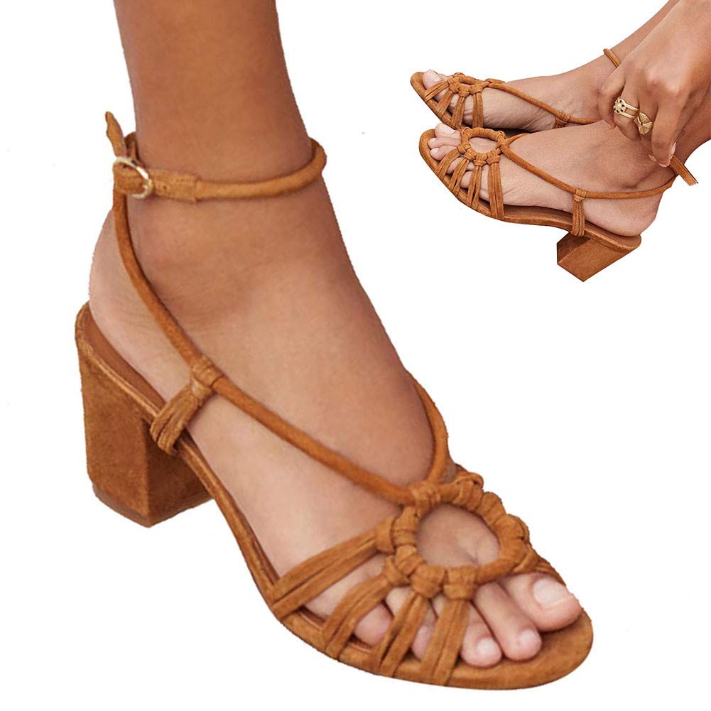 bohemian flat peep toe