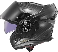 LS2, Advanced X Carbon Matt Carbon Modular Motorcycle Helmet, S