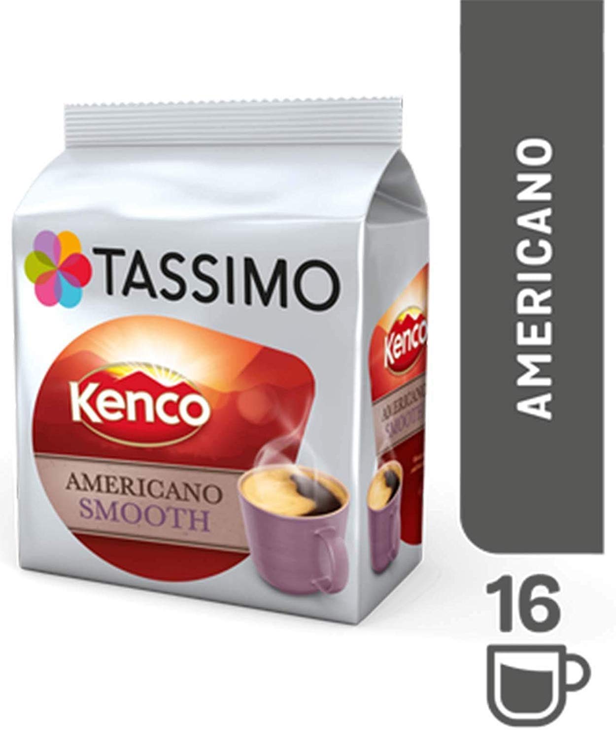 TASSIMO Kenco Lovers Americano Selection- 5 Pack (80 Servings)