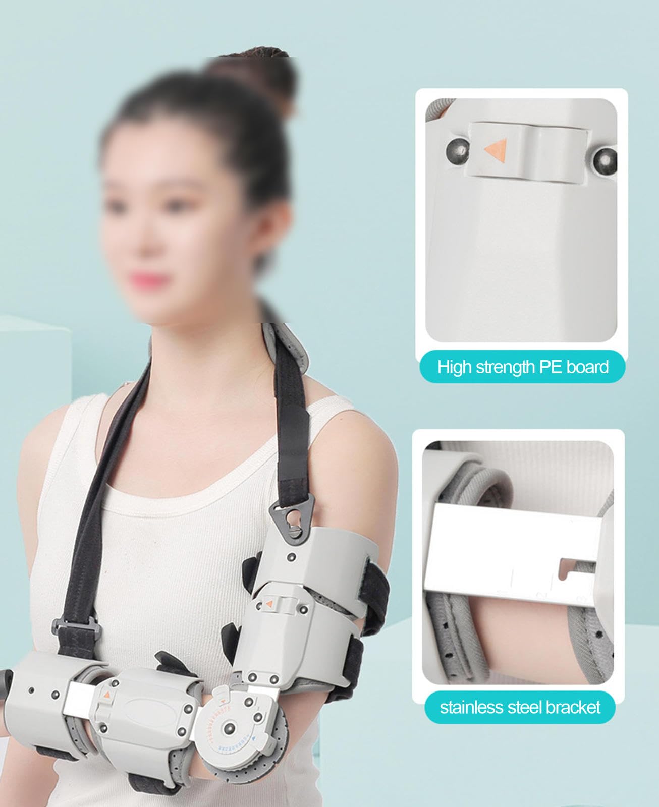 肘　脱臼防止装具（肘ブレース） Amazon | 肘固定ブレースアームスリングヒンジ付き肘装具脱臼捻挫の