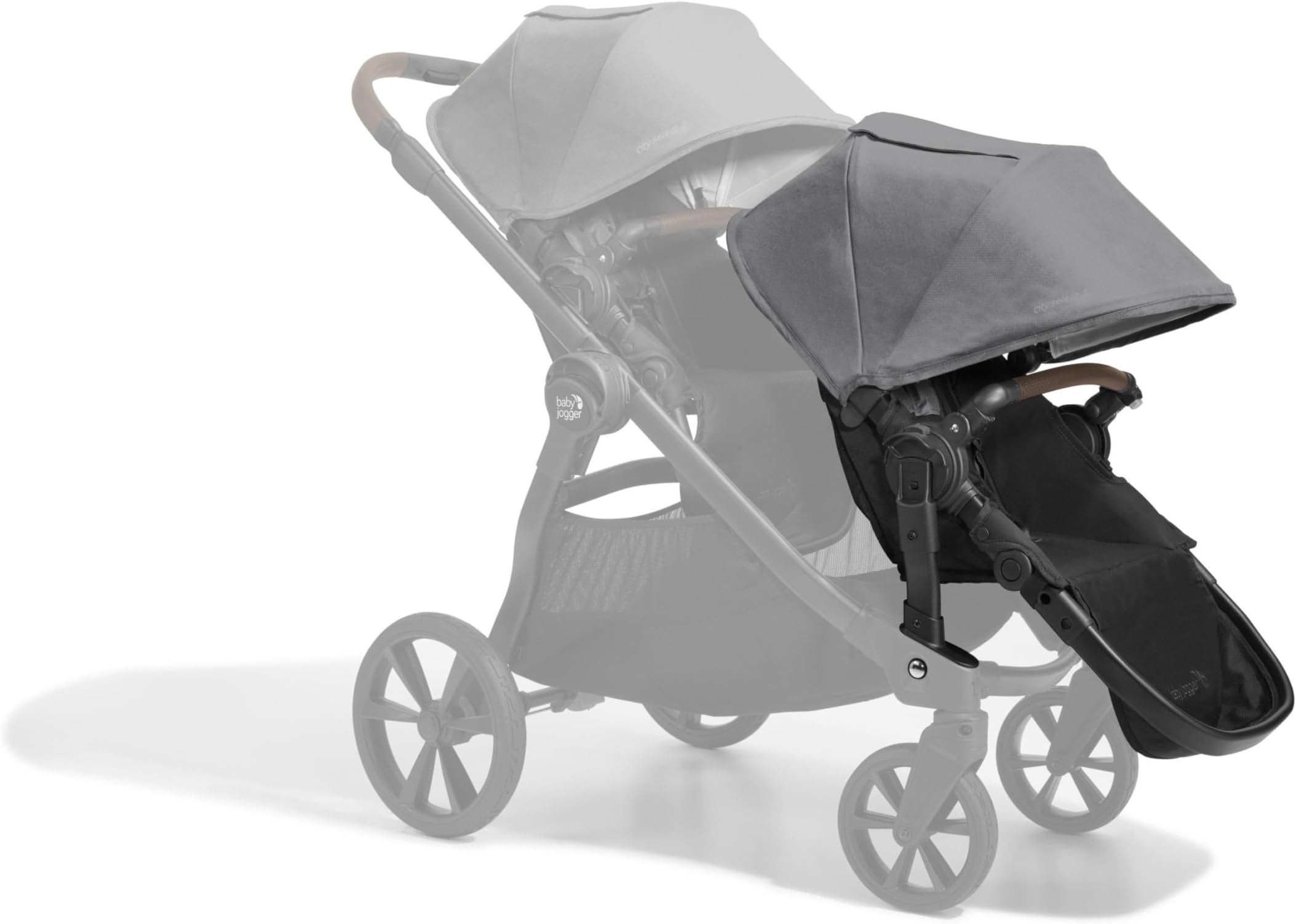 Baby Jogger Second Seat Kit for City Select 2 Stroller, Eco Collection, Harbor Grey