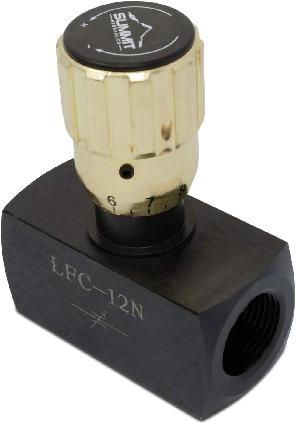 Hydraulic Flow Control Needle Valve, 3/4″ NPT Ports