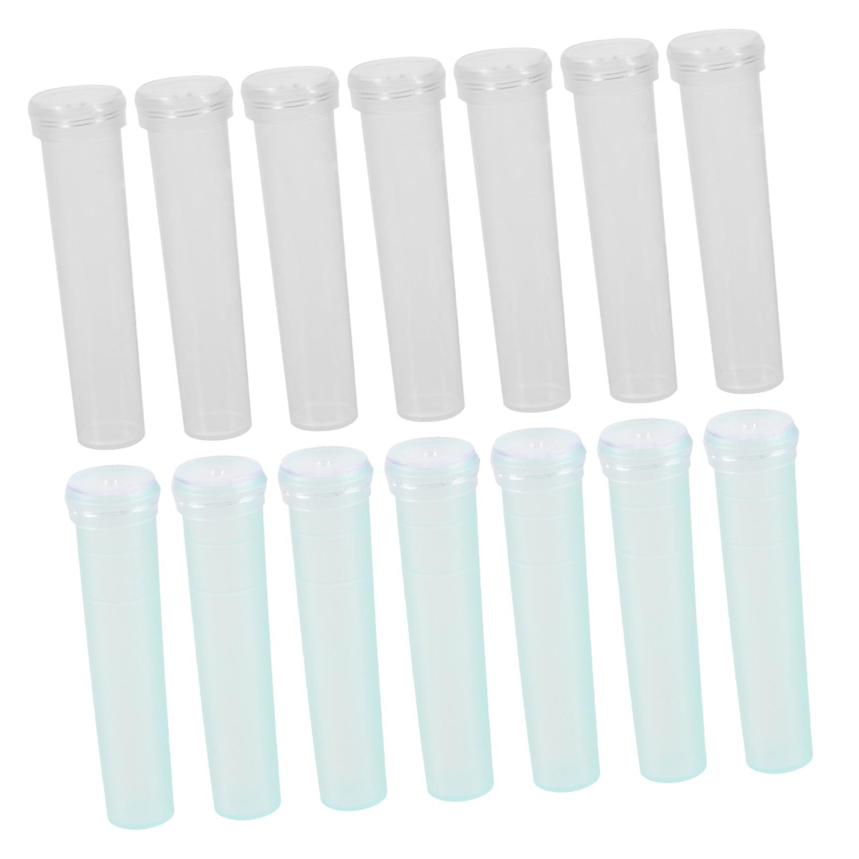 Tubes à fleurs transparents avec bouchon TOYANDONA pour apport d’eau de vos plantes x200