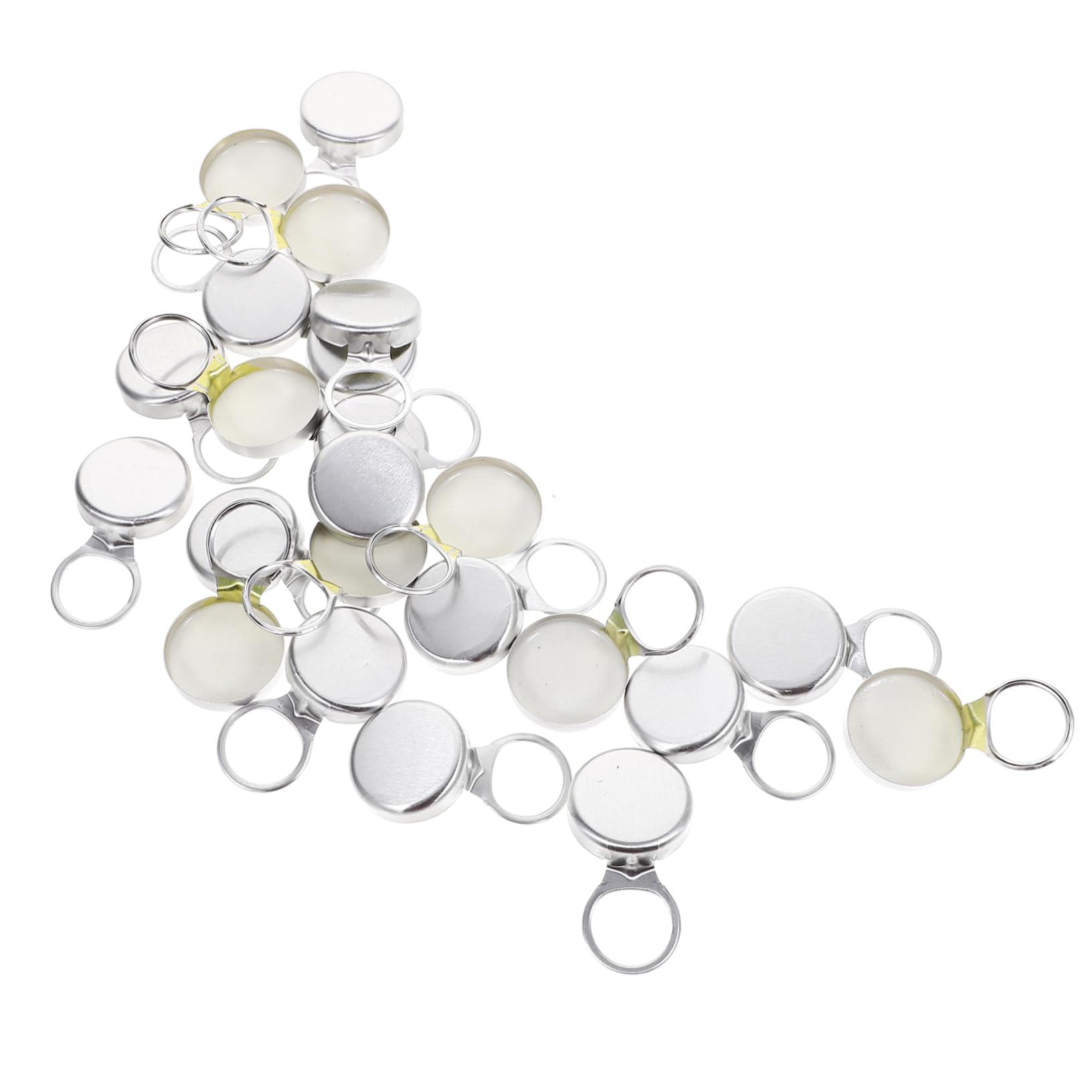 MAGICLULU 1set Reusable Aluminum Soda Bottle Caps Functional Sealer Covers for Soft Drinks Beer Unique Design Leak for Home Office 24pcs