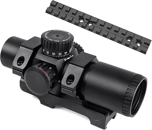 Ruger 1022 Picatinny Rail Mount con punto rojo, visores, óptica (RD35T punto rojo + riel)