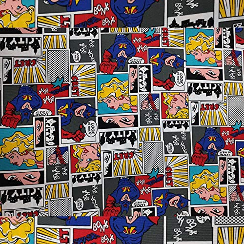 Panini Tessuti, Tissus Carnaval Différentes Fantaisie Vendu au demi-mètre 1 Qté = 50 cm 2 Quantité = 100 cm Vêtements Déguisements Fête Masque Party Accessoires Costume Cosplay Cover