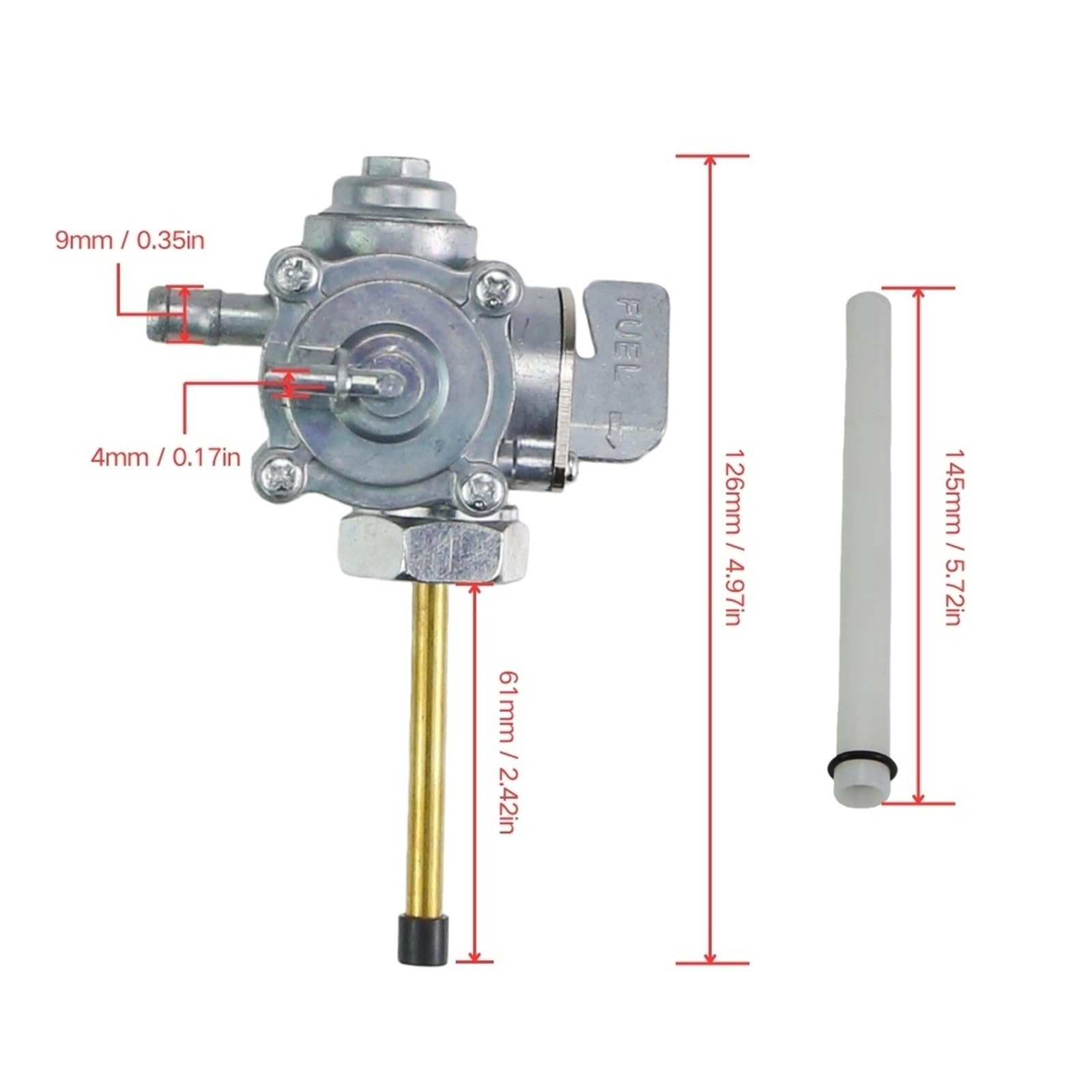 Ajuste Para Honda XLV600 XL600V Transalp GL650I Silver Wing Interstate 1983 Interruptor De Tanque Combustible Para Motocicleta Tapa de Combustible Bloqueable