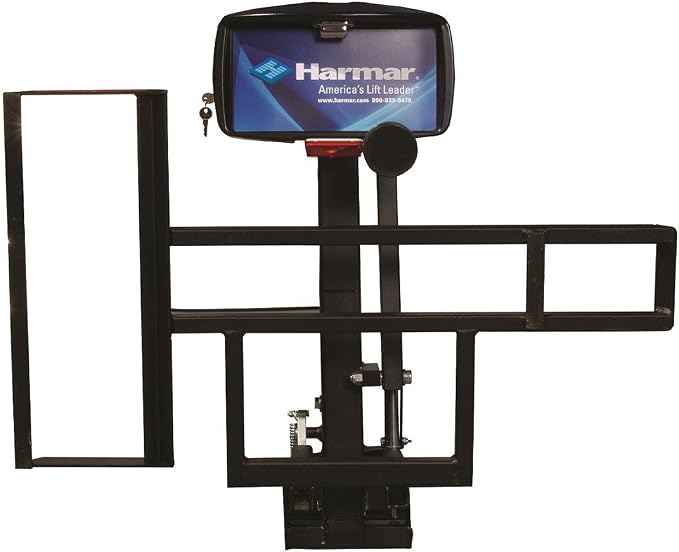 Harmar Upgraded AL015 Micro Power Scooter/Wheelchair Lift Outside Fully