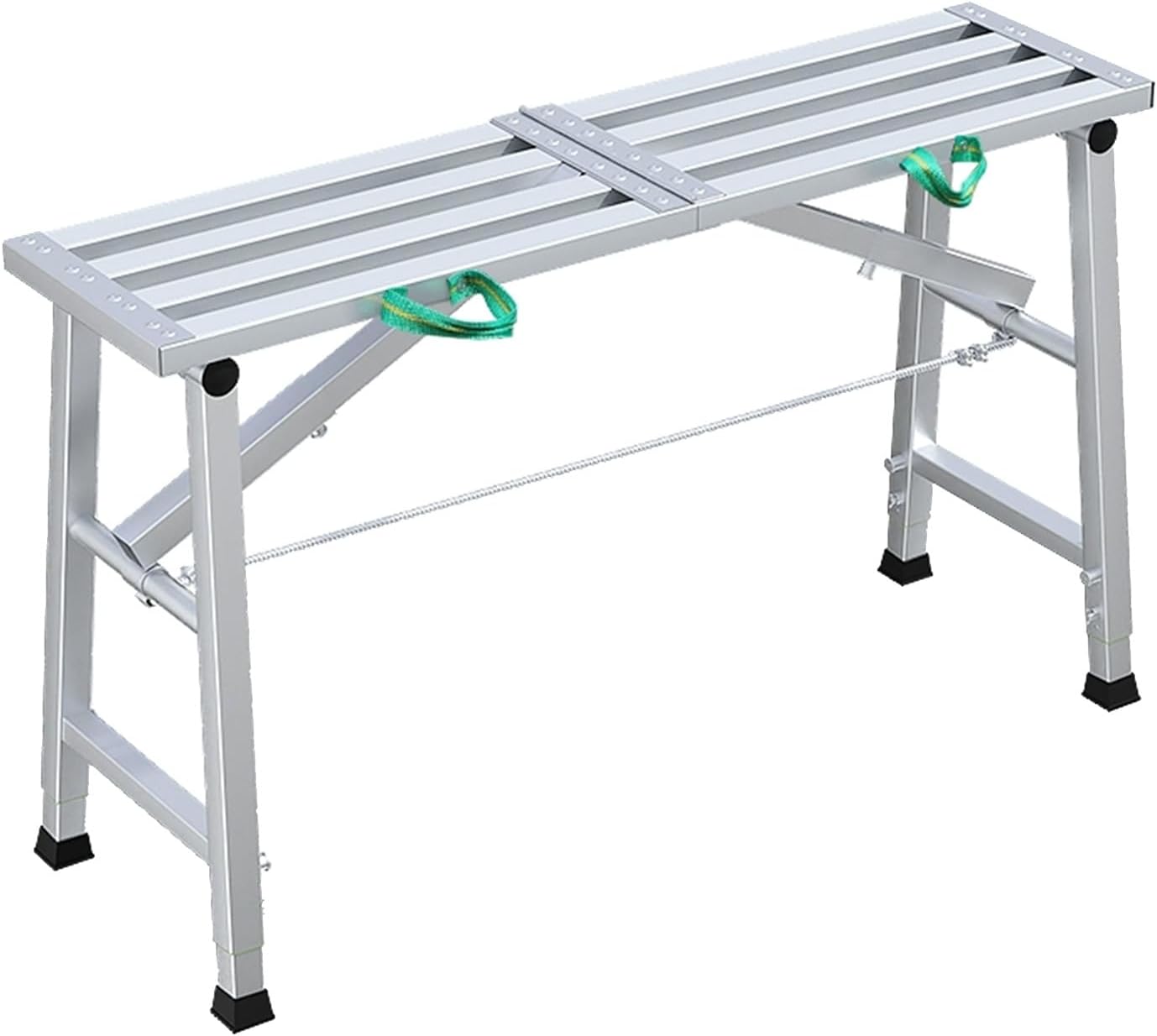Adjustable Work Platform Support,Portable Folding Scaffolding Platform,Portable Scaffolding Equipment for Ceiling Cleaning, Painting, Car Washing,330 Lbs Maximum Load(Size:59 * 11.8in)