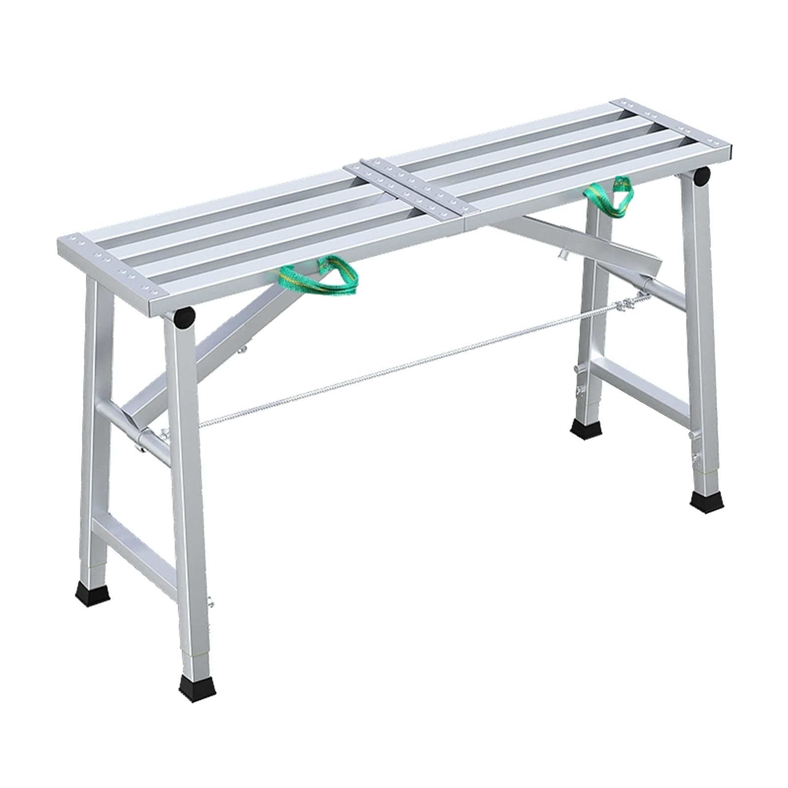 Plateforme d'échafaudage pliable réglable 150 kg pour lavage de voiture