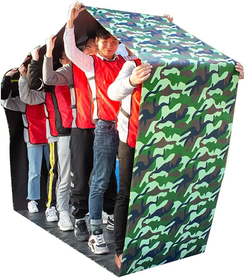 Playing Run Mat Multiplayer Cooperative Team Carnival Game, Birthday Party/Group Learning Activity Running Mat, Suitable for Adults and Children (Size : Adult-20M/26FT)