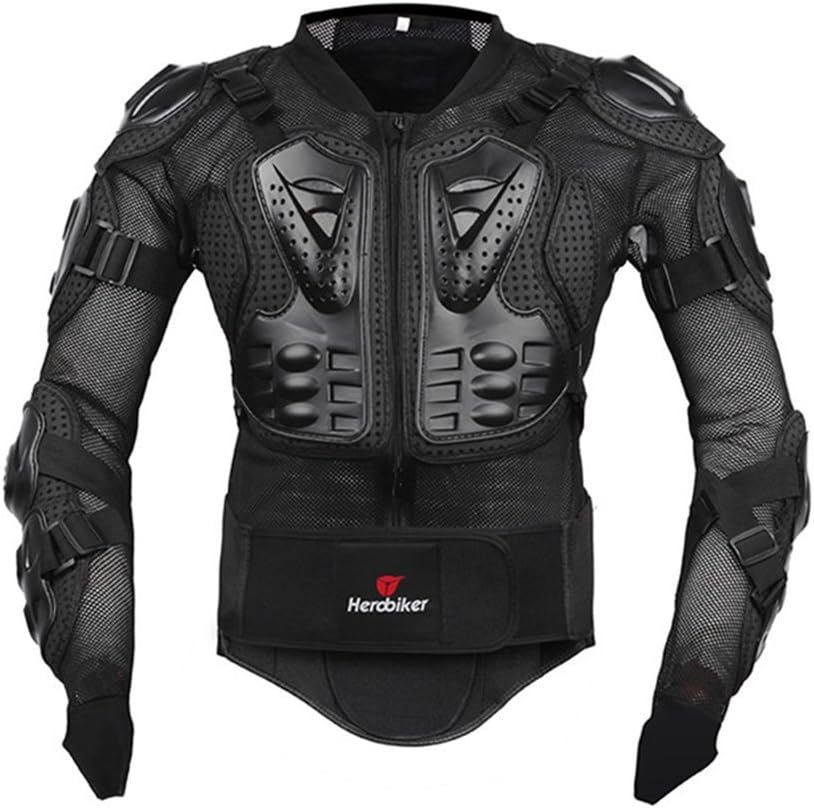HEROBIKERMotorcycle Full Body Armor Jacket spine chest protection gear Motocross Motos Protector Motorcycle Jacket 2 Styles