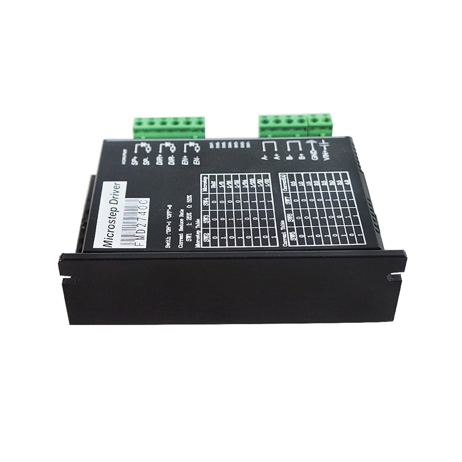 CNC Piezas Nuevo Diseño 2 Fase Stepper Motor Driver 4A128 Subdivision FMD2740C for el enrutador Automatización industrial
