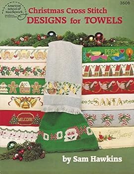 Pamphlet Christmas Cross Stitch Designs for Towels Book