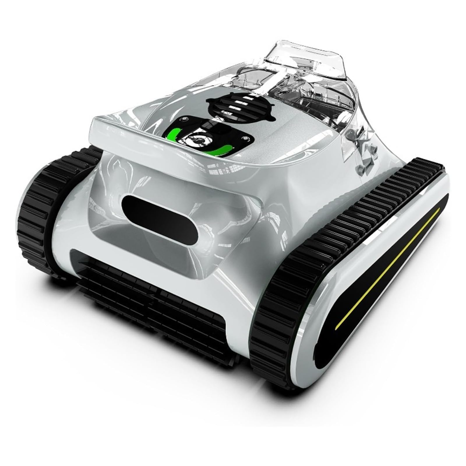 SICWEDIM Cordless Robotic Pool Cleaner –Pool Vacuum 180W Brushless Motor, 45,000Pa Suction, Wall Climbing, Sonar Navigation