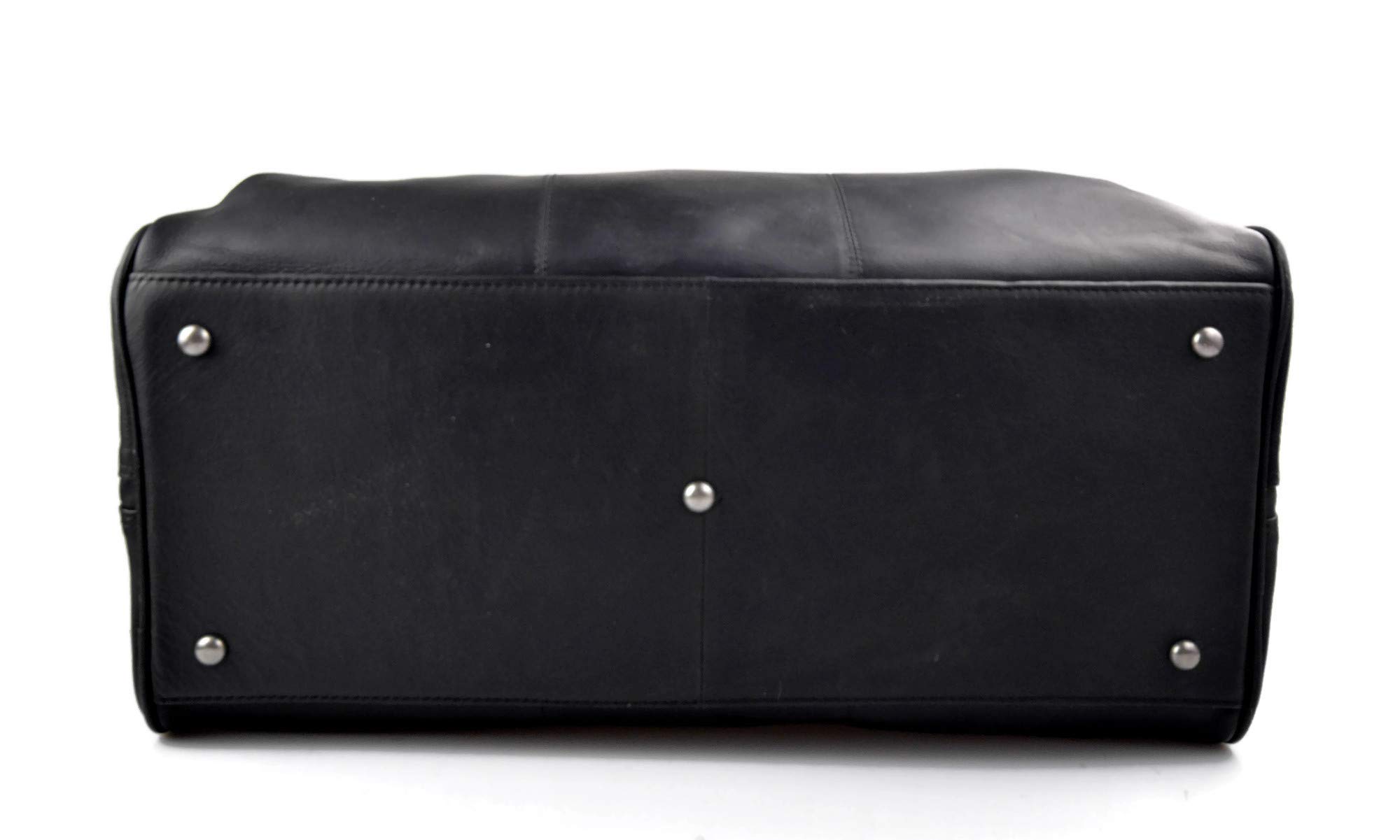 Bolsa de viaje de cuero maleta de cuero equipaje de mano bolsa de viaje grande de cuero XXL bolsa de viaje negro de mano bolsa de deporte