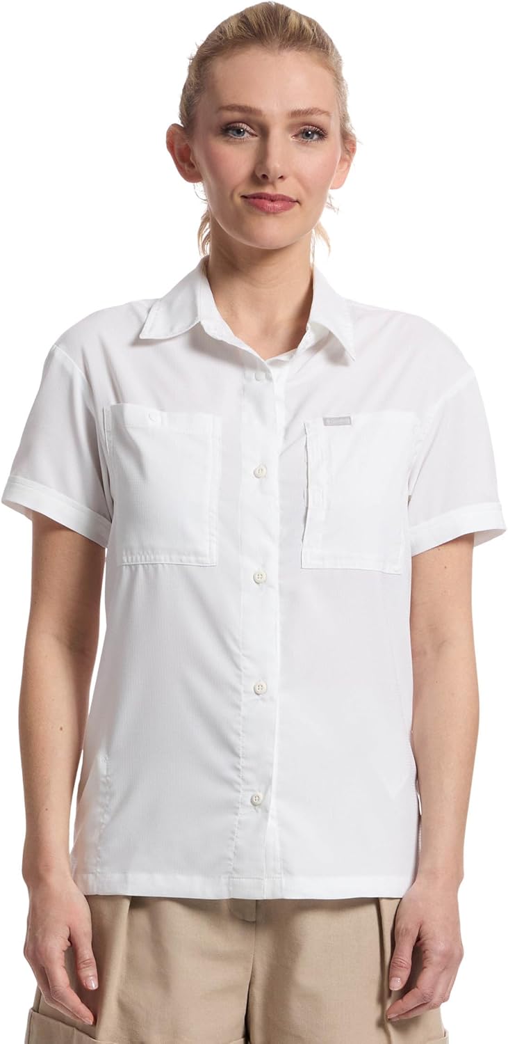 Columbia Womens Silver Ridge Utility Short Sleeve Shirt