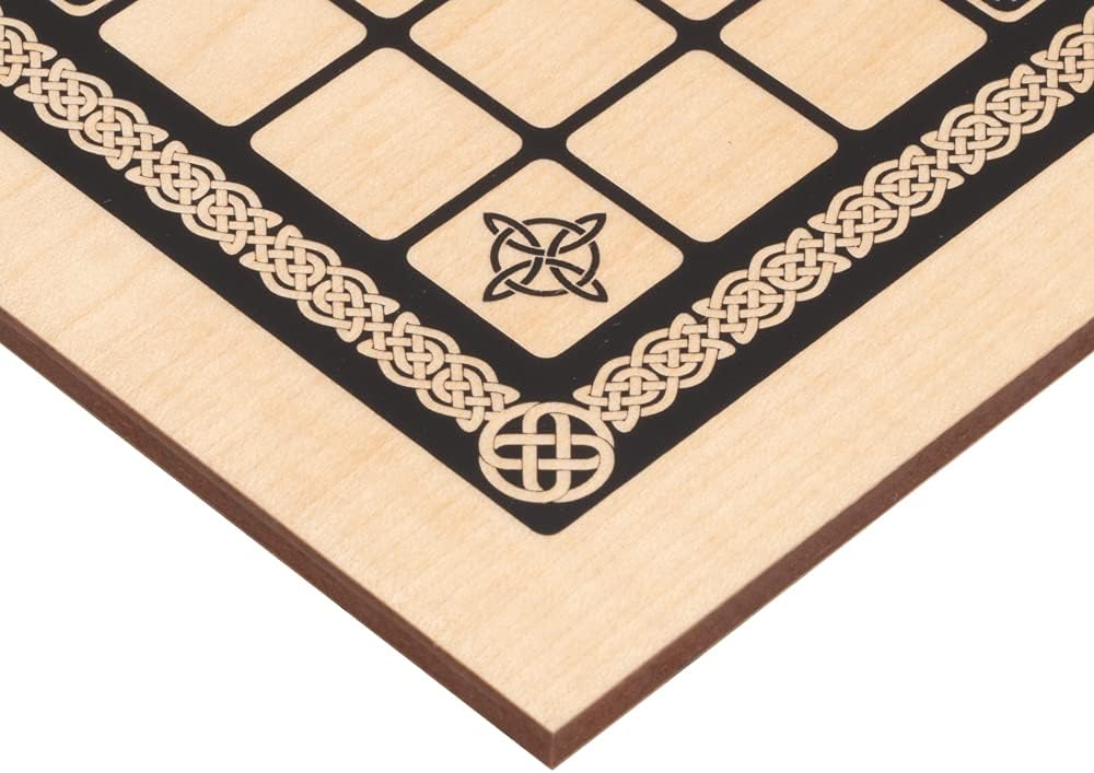 The Viking Game (Hnefatafl) Wooden Board