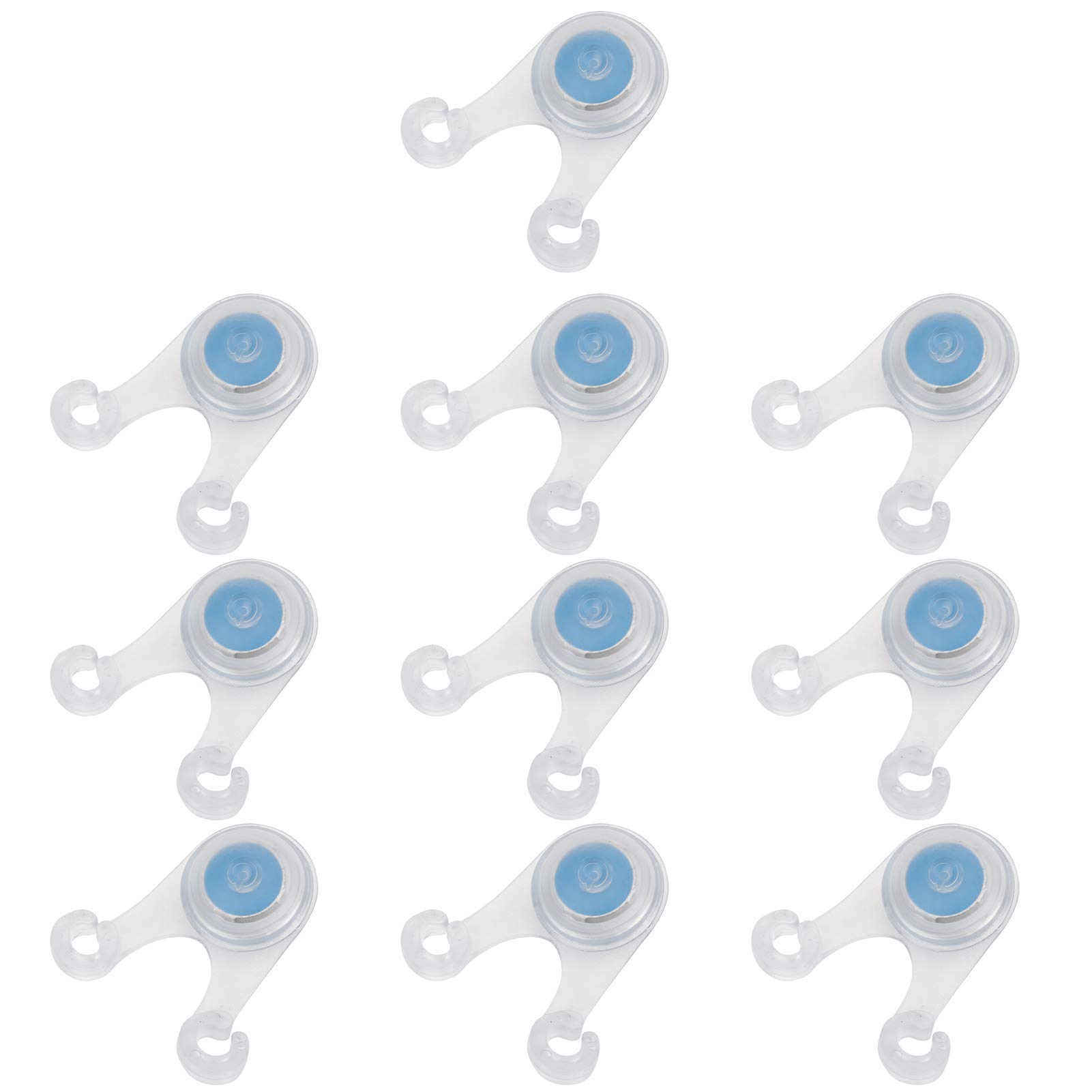Keenso Corda da Campeggio LED 10pcs Luci di Avvertimento in Silicone per Esterni