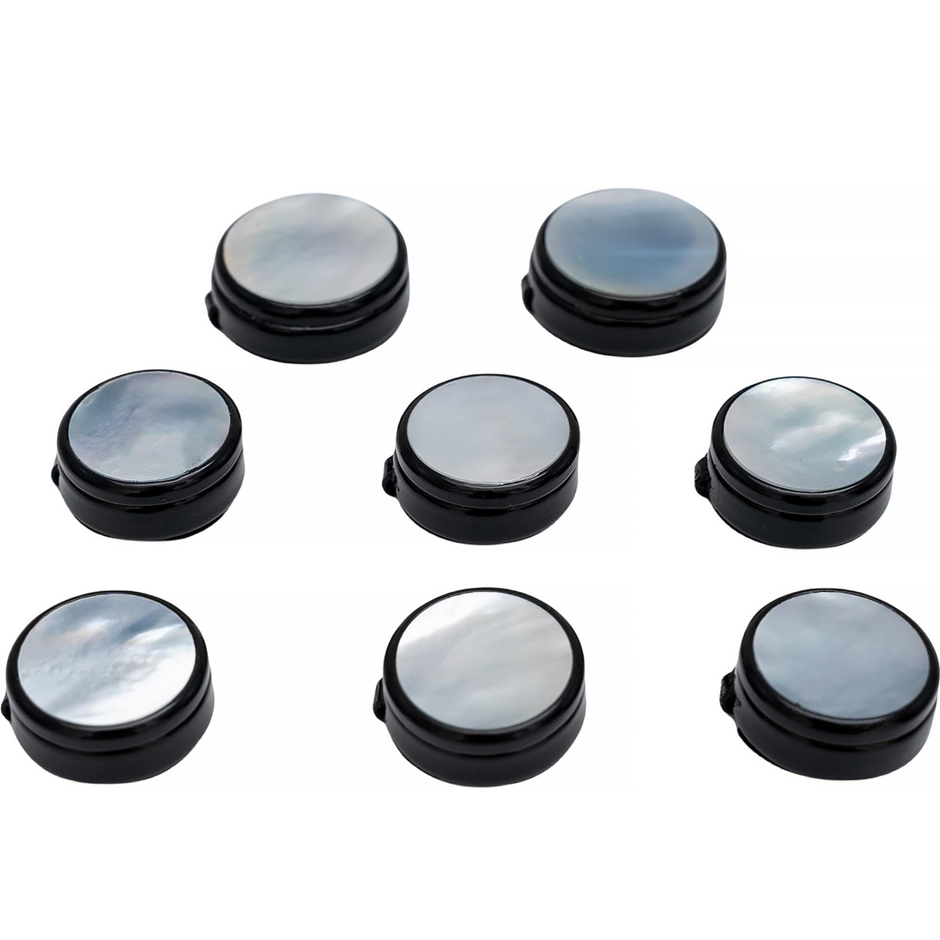 OoSsSoOShirt Button Covers for Mens Button Cover Formal Business Wedding Tuxedo Shirt Accessories Cufflinks Alternatives