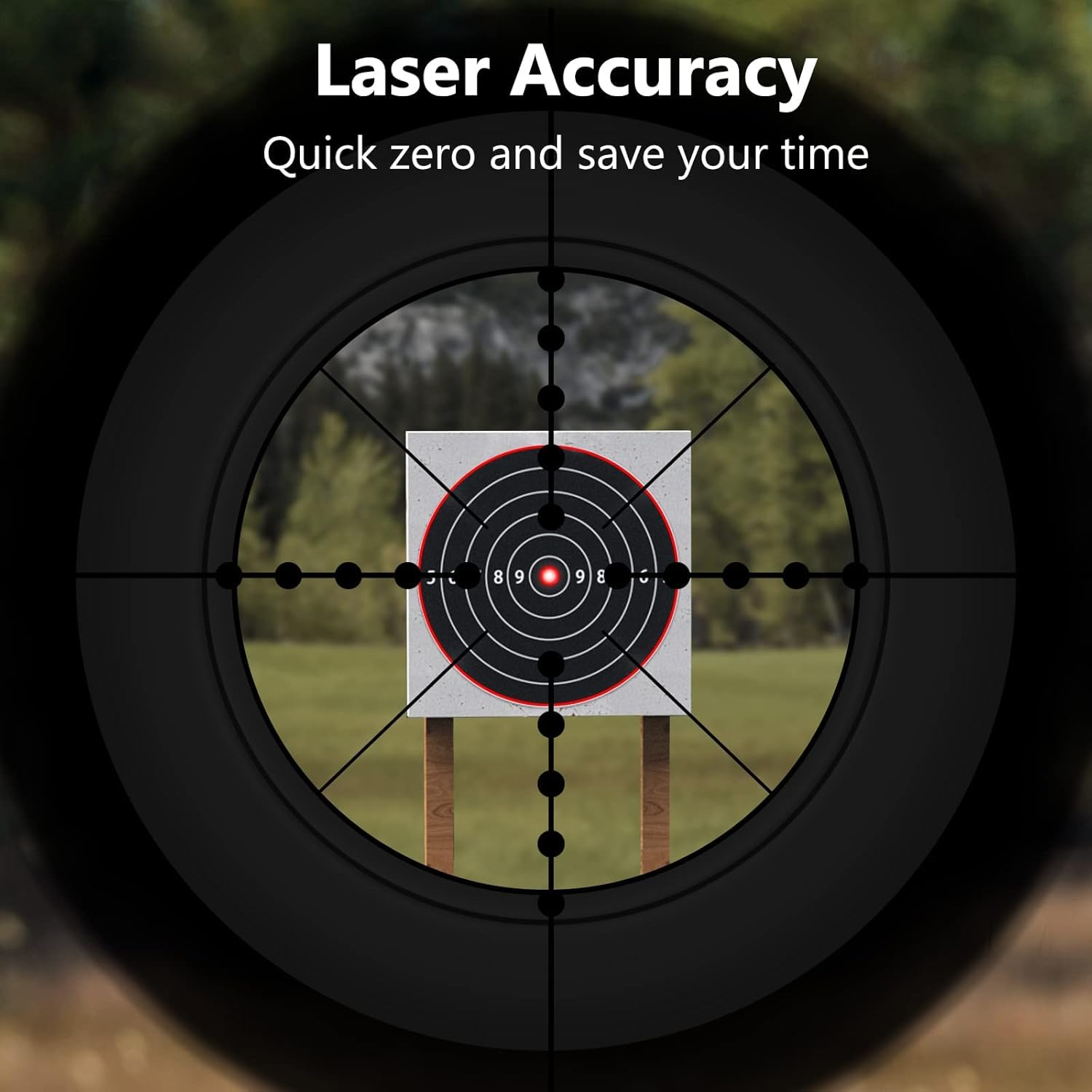Sightmark Viseur de Canon pour Fusil avec Laser Rouge 7.62x54R